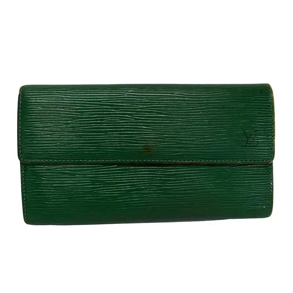 Louis Vuitton Pochette Porte Monnaie Credit Epi Long Wallet M63574